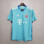 Bayern Munich Goalkeeper Light Blue Shirt 20-21