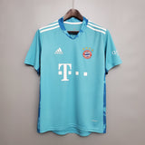 Bayern Munich Goalkeeper Light Blue Shirt 20-21